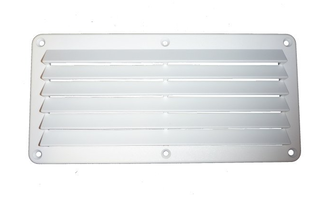 Large Louvre Vent - White